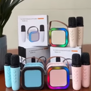 ২ টি হ্যান্ড মাইক্রোফোন ✅ 100% অরিজিনাল Bluetooth K12 Plus Karaoke Wireless Audio Speaker